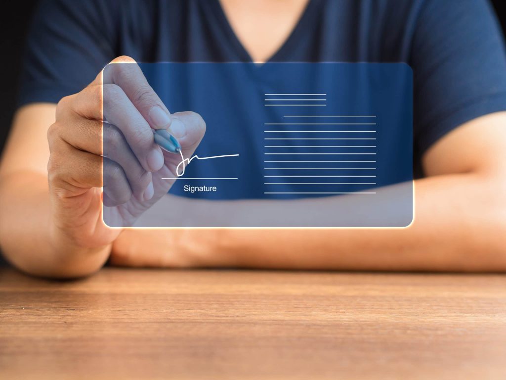 Tipos de Assinatura eletrônica: saiba o que é e as opções existentes no mercado