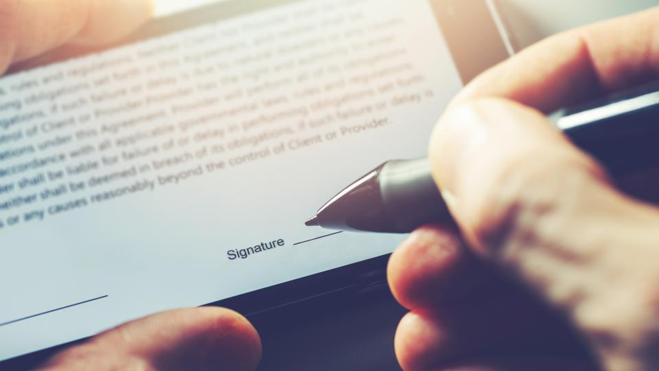 assinatura digital para documentos